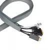Kabelschlauch LogiLink KAB0073 Grau