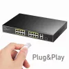 Cudy FS1018PS1 Netzwerk-Switch 18 Fast Ethernet Ports PoE