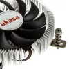 Akasa AK-CC7129BP01 Low-Profile-CPU-Kühler, 75 mm, LGA775/LGA1156/LGA1155/LGA1150, Aluminium