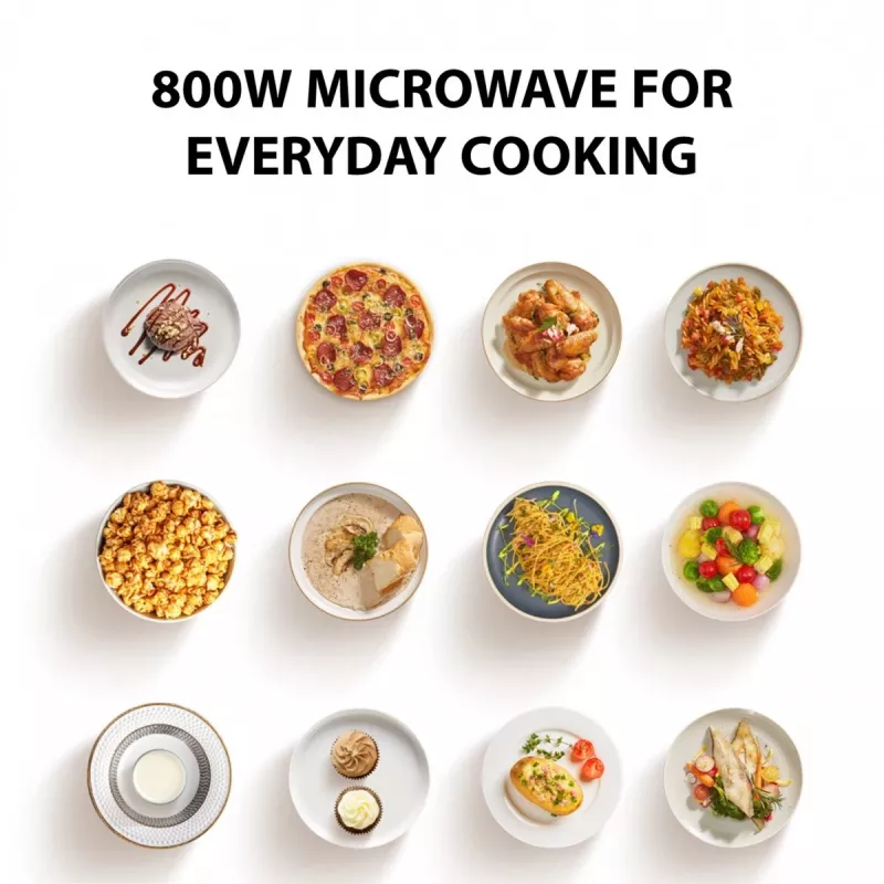 Mikrowelle MW3-MM20PF(BK) 800W 20L