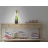 Beper P201UTP116 wiederaufladbare LED-Tischleuchte, 1,5 W, Touch-Schalter, dimmbar, 33-mm-Flaschenadapter, wasserbeständig, Gold