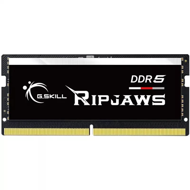 SO-DIMM 32 GB DDR5-4800 (2x 16 GB) Dual-Kit, Arbeitsspeicher schwarz, F5-4800S4039A16GX2-RS, Ripjaws