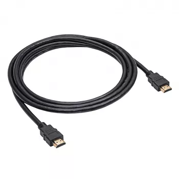 Akyga AK-HD-50A HDMI-1.4-Kabel High Speed mit Ethernet, 5 m, Schwarz
