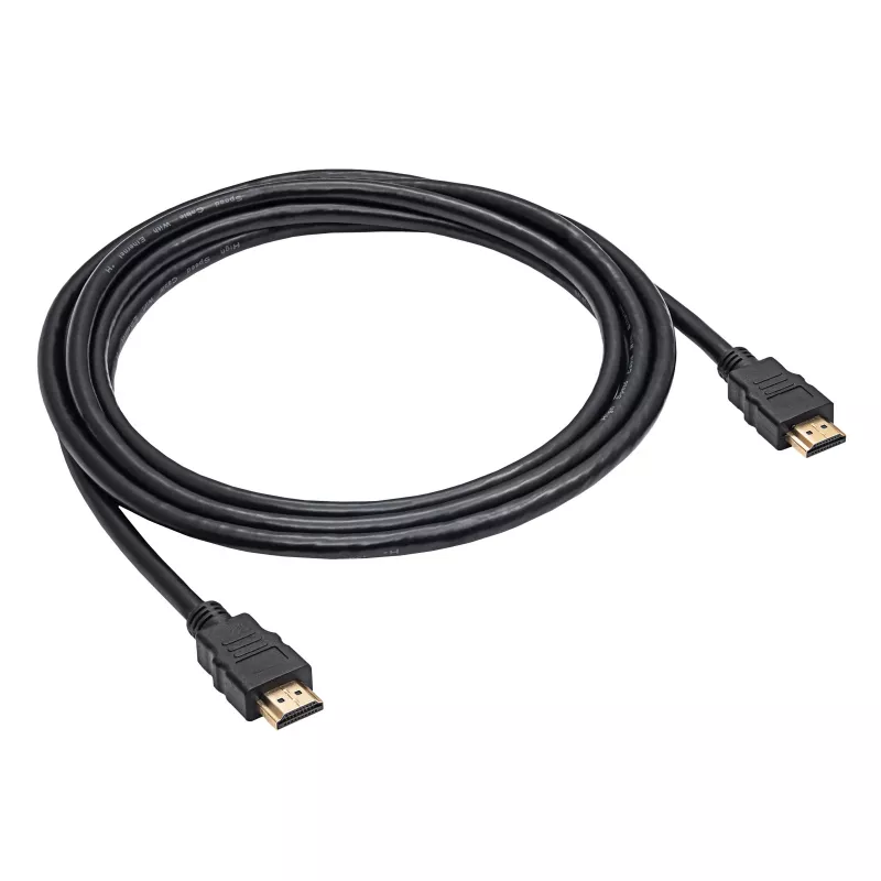 Akyga AK-HD-50A HDMI-1.4-Kabel High Speed mit Ethernet, 5 m, Schwarz