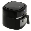 Adler AD 6318 Heißluftfritteuse, 8 l, 2500 W, LCD-Display, 9 Programme, Schwarz