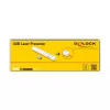 DeLOCK USB Laser Presenter weiß Wireless USB RF Nano Receiver