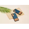 Smartphone-Hülle man and wood Galaxy Note 20 Denim Schwarz – schützende Hülle im Denim-Stil