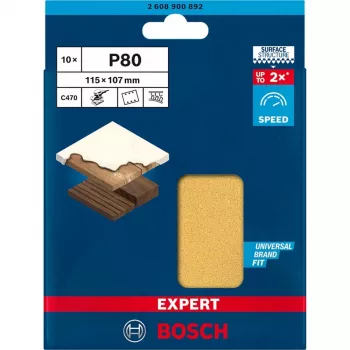 Bosch 2 608 900 892 Rotationswerkzeug-Schleif-/Schleifmittel-Versorgung Holz Schleifblatt