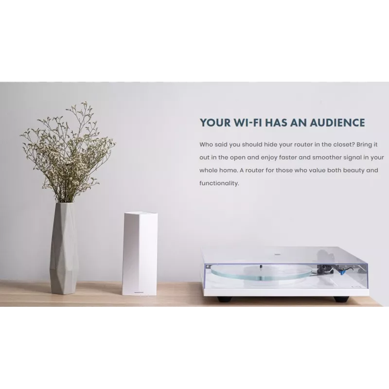 MikroTik Audience RBD25G-5HPacQD2HPnD Tri-Band-Mesh-Access-Point, Wi-Fi 5 (802.11ac), 2,4 GHz + 2x 5 GHz, 1733 Mbit/s, 2x Gigabit-LAN, PoE, RouterOS L4, weiß