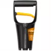 Fiskars Solid Zwiebelpflanzer, 24 cm, Schwarz/Orange (1057079)