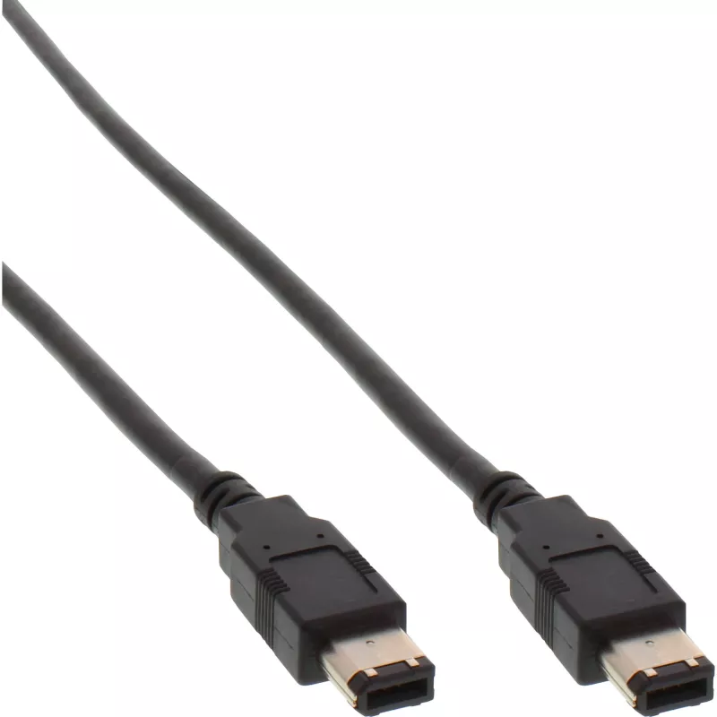 InLine FireWire 400 1394 Kabel 6 Pin Stecker/Stecker 5 m