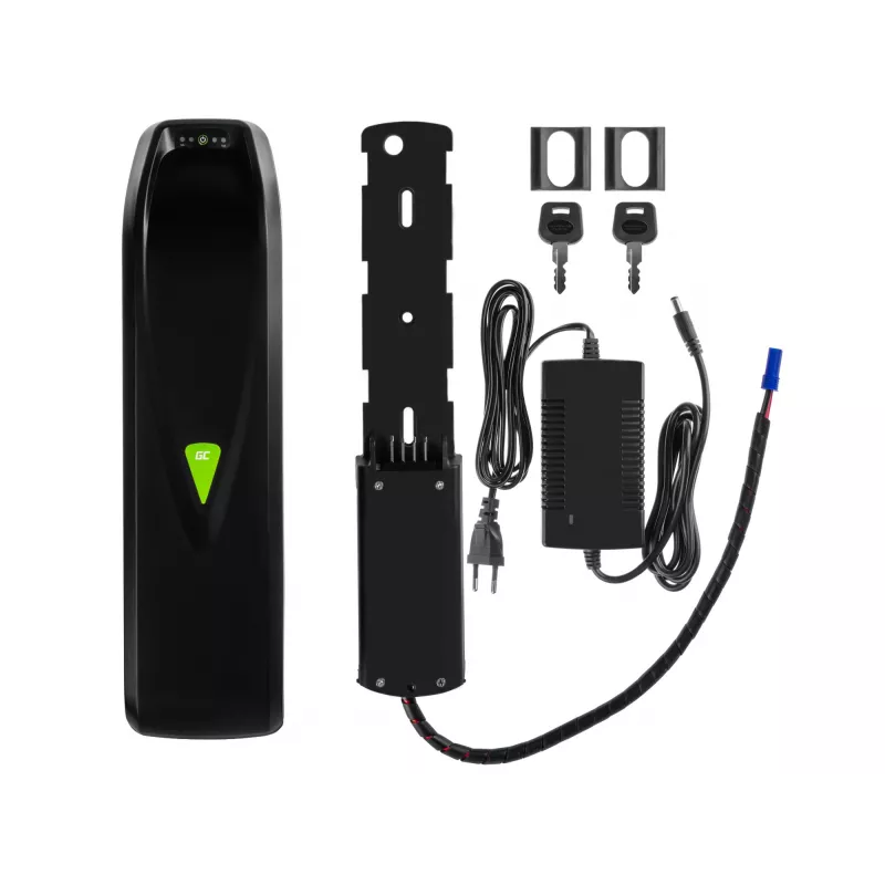 Batterie Green Cell EBIKEGCF03 48V 14500mAh Lithium-Ion Schwarz