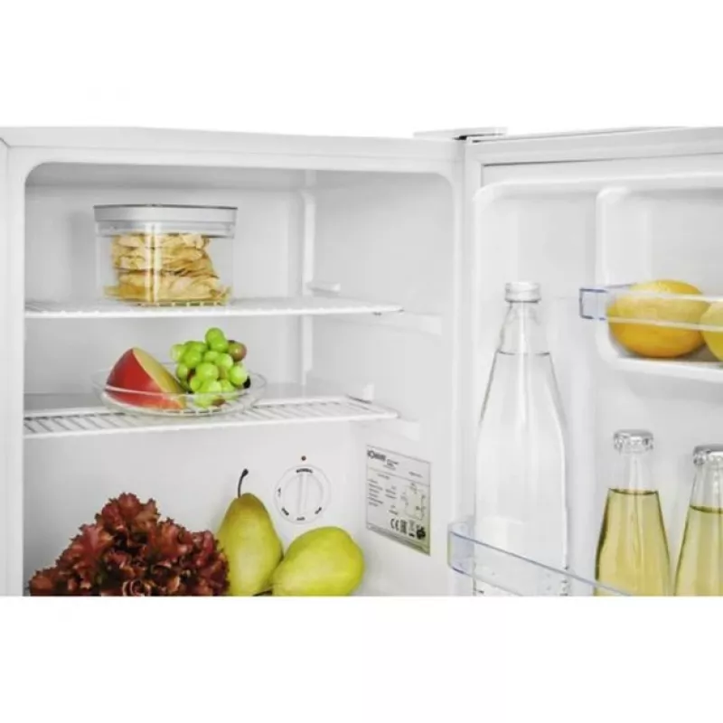 Bomann KB 7346 Vollraumkühlschrank, 42 l, Energieklasse E, Edelstahl-Optik