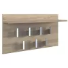 Top e shop WIESZAK 2F SONOMA Kleiderhaken — Spanplatte, Eichenoptik, 7 Haken, 700×200×400 mm