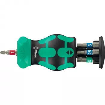 Wera Bicycle Set 5 Bit-Satz, 7-teilig, mit Ratschenfunktion (05004186001)