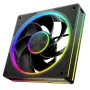 Gehäuselüfter MODECOM VOLCANO LOOP 120 ARGB Reverse Fan Schwarz 120 mm PWM 400–1400 RPM ARGB-Header
