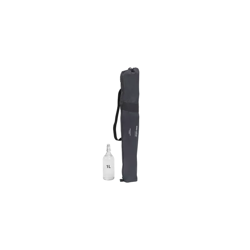 Spruce Armlehnenstuhl, Schwarz 480087, Campingstuhl schwarz, Modell 2025