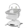 Wiege / Schaukelwiege Lionelo Bella Set Grau Beton – Babybett mit Schaukelfunktion
