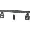 Feste TV-Wandhalterung WENTRONIC Goobay Ultraslim 70822 XL Schwarz für Flachbildschirme