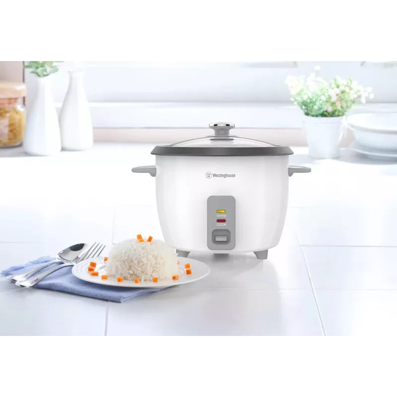 Westinghouse WKRCHSL5EU Reiskocher, 1 L, 400 W, Weiß