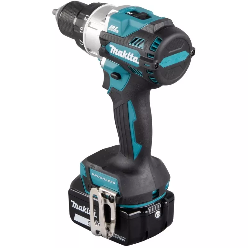 Makita DDF486RTJ Bohrmaschine 2100 U/min 2,6 kg Schwarz, Blau