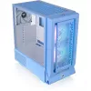 Ceres 350 MX, Tower-Gehäuse Hellblau, gehärtetes Glas x 2