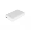 Tragbare Powerbank FIXED FIXZENM-6-WH — 6000 mAh, USB-C-Schnellladung, weiß