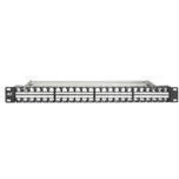 ACT Patchfeld 48-Port Keystone unbestückt 19 Zoll 1HE hohe Dichte