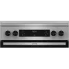 Gorenje GKS6C71XF Freistehender Herd mit Backofen Silber