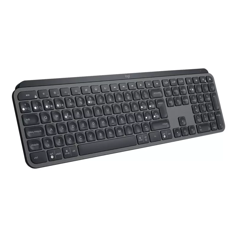 Logitech MX Keys for Business kabellose Tastatur, Graphit, spanisches Layout