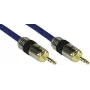Audiokabel Kindermann PRO K-99956P, 3,5 mm Mini-Klinkenstecker Stecker–Stecker, 15 m