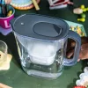 BRITA Style Essential Wasserfilter-Kanne 2,4 l mit 1 MAXTRA Pro Kartusche, Graphit