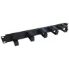 Extralink Kabelorganizer, 1U mit Kunststoffhaltern