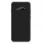eSTUFF MADRID ES673154-BULK Rückseitenabdeckung für Samsung Galaxy S10, Silikon, Schwarz
