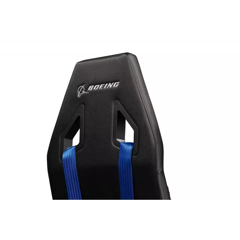 Next Level Racing Boeing Commercial Edition Flugsimulator-Cockpit, blaue Akzente