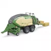 Bruder 02033 Krone Big Pack 1290HDP VC Ballenpresse Modellfahrzeug, 1:16, mit 2 Quaderballen, grün