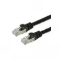 VALUE FTP-Patchkabel Cat.6, Flach, schwarz 1m (21.99.0971)