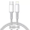 Baseus CATLGD-02 Lightning-Kabel 1 m Weiß
