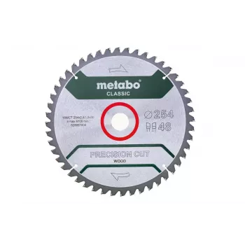 Kreissägeblatt Metabo 628061000 25,4 cm