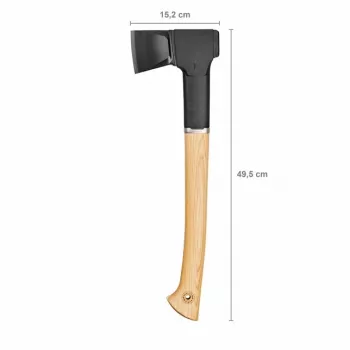Fiskars Norden N12 Spaltaxt, Hickory-Stiel