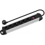 ROLINE Power Strip CEE7/7 6-fach mit Schalter - Steckdosenleiste (19.07.2613)