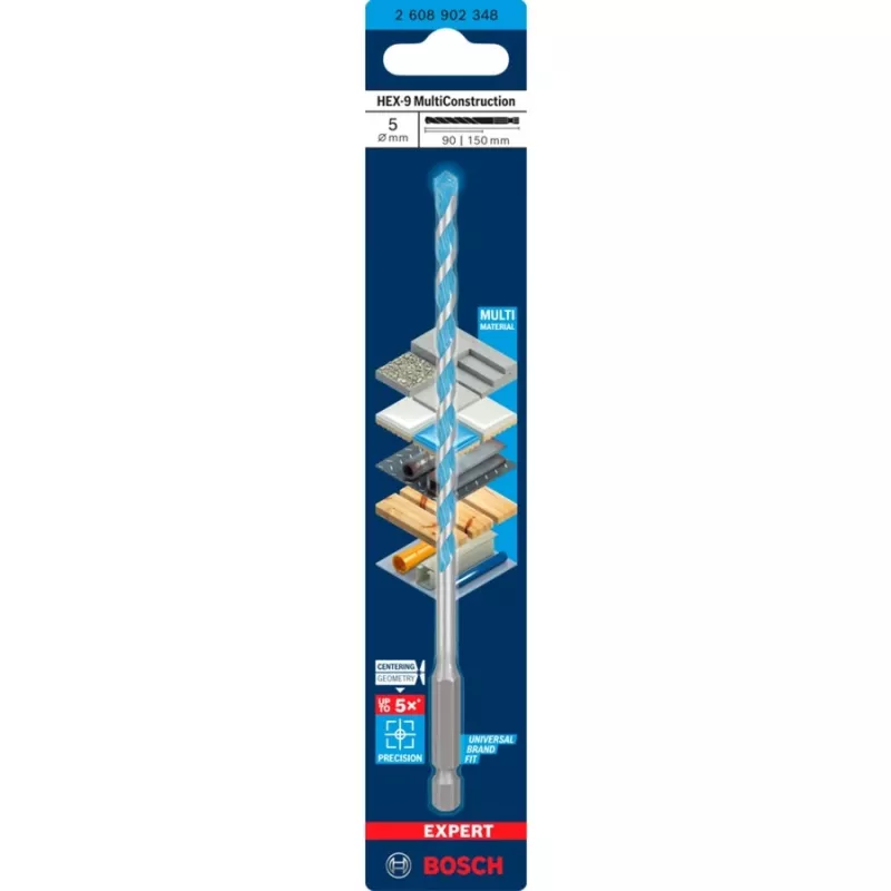 Expert HEX-9 Multi Construction Betonbohrer Ø 5 mm 1 Stk. (2608902348)