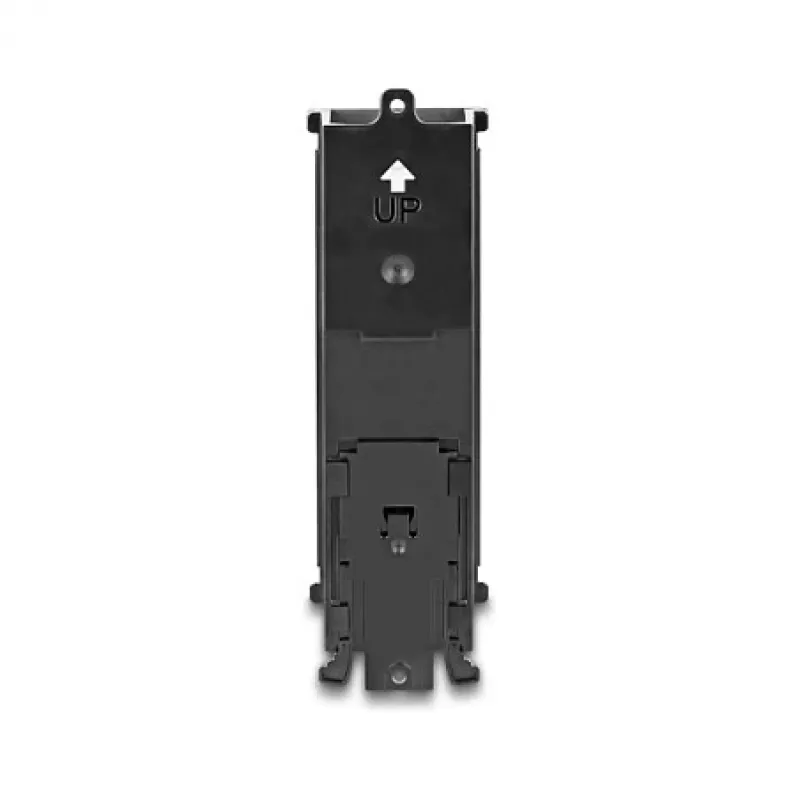 DeLOCK 67039 Keystone-Halterung 8-Port, neigbar, für Hutschiene oder Wandmontage