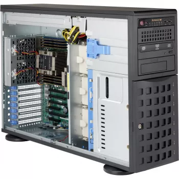 Servergehäuse Supermicro CSE-745BAC-R1K23B Full Tower Schwarz