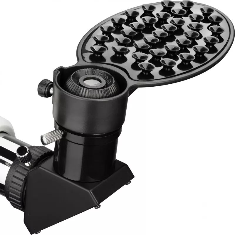 Bresser Optics CLASSIC 70/350 Refraktor 140x Schwarz, Weiß