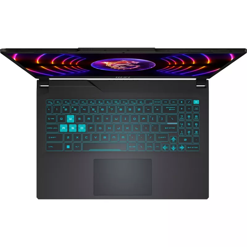 MSI Cyborg 15 A13VE-1005 Gaming-Laptop, 15,6 Zoll FHD 144Hz, Intel Core i5-13420H, 16GB DDR5, 512GB SSD, NVIDIA GeForce RTX 4050, FreeDOS, Schwarz