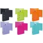 HERMA Color Ringbuch A4 Schwarz D-Ring Karton 1 Stück