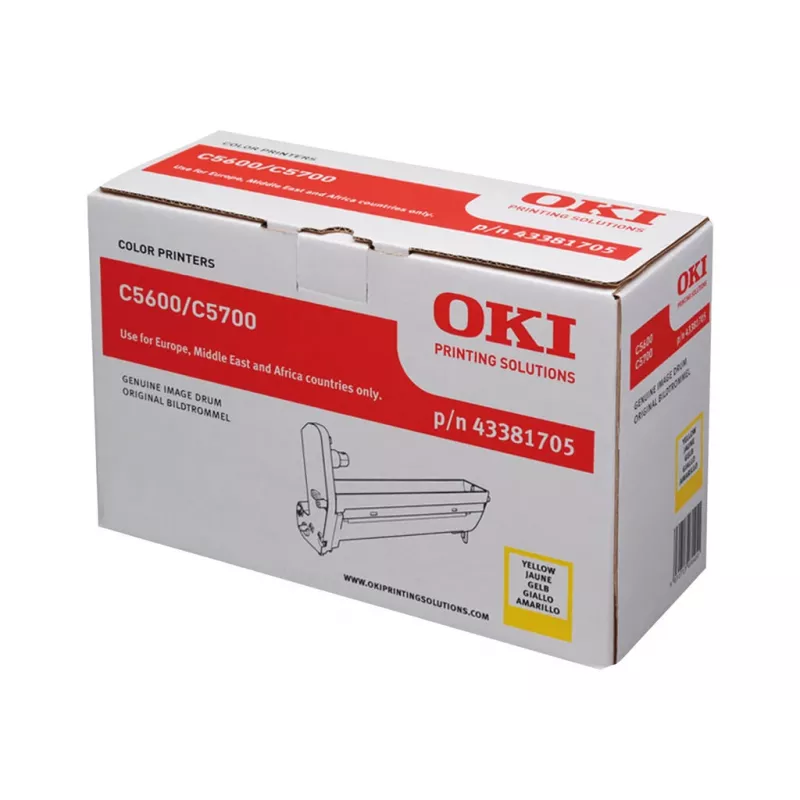 OKI Bildtrommel 20000 Seiten gelb für C5600 C5700