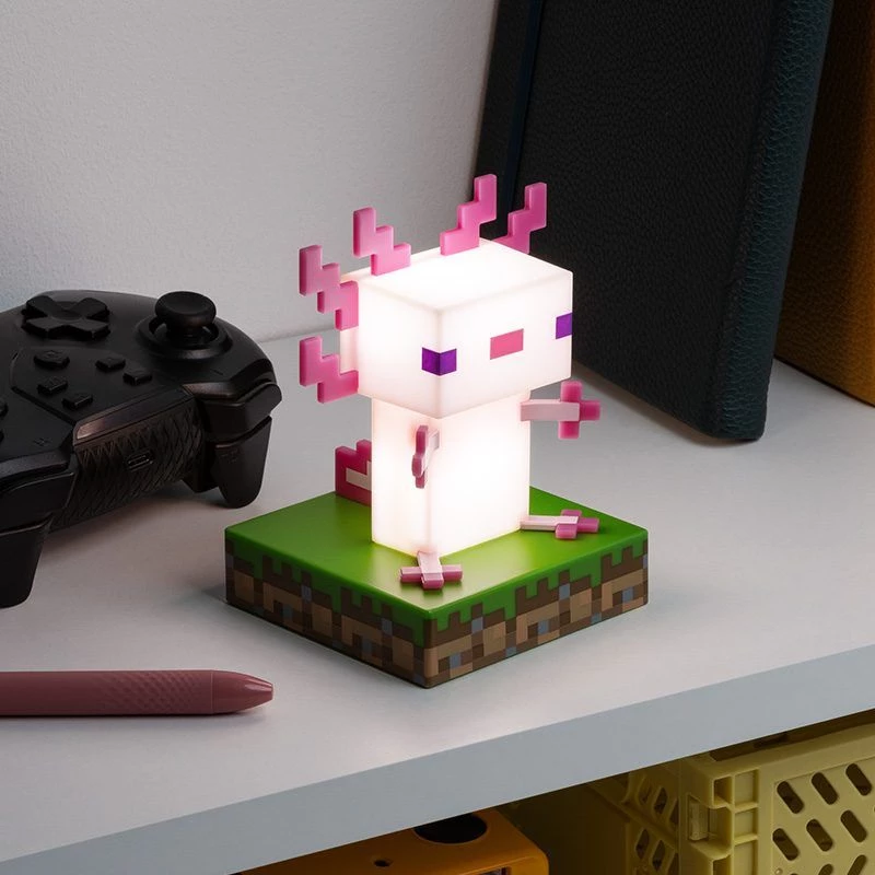 Paladone Minecraft Axolotl Icon Light
