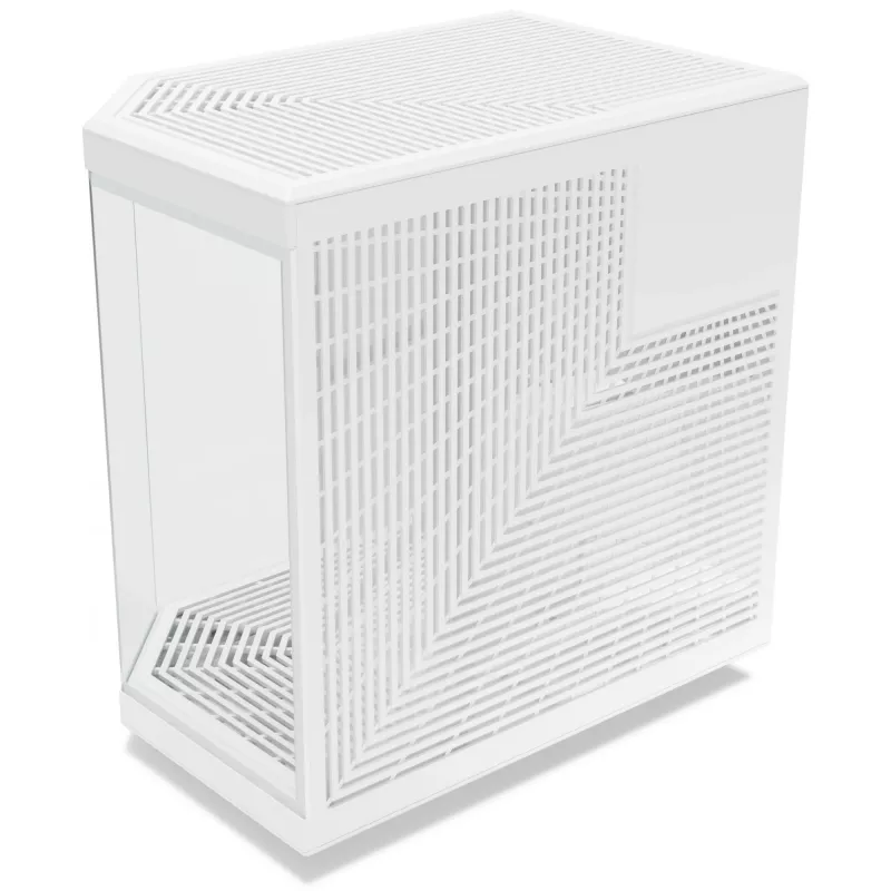 HYTE Y70 CS-HYTE-Y70-WW Midi-Tower PC-Gehäuse, E-ATX, Hartglas, Schneeweiß